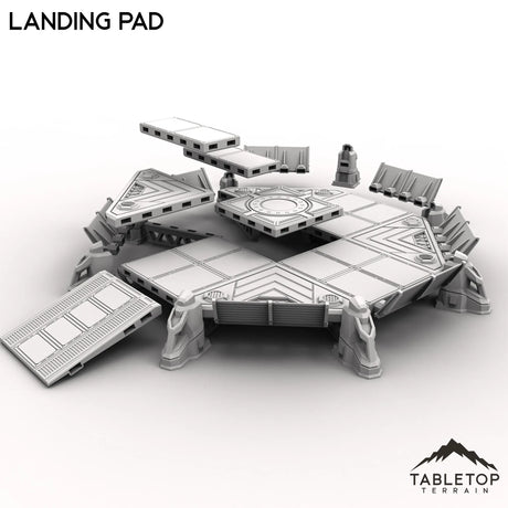 Tabletop Terrain Terrain Landing Pad
