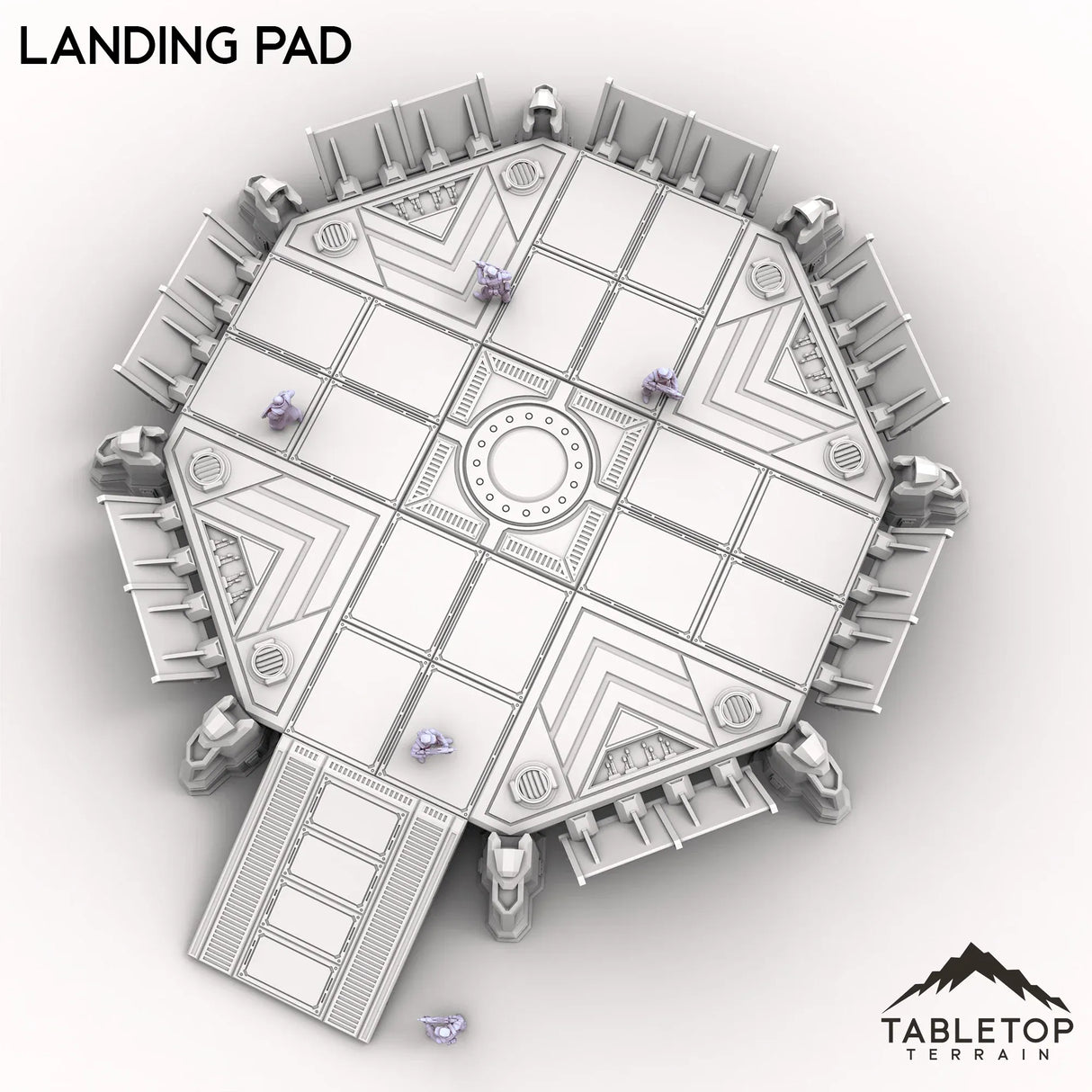 Tabletop Terrain Terrain Landing Pad