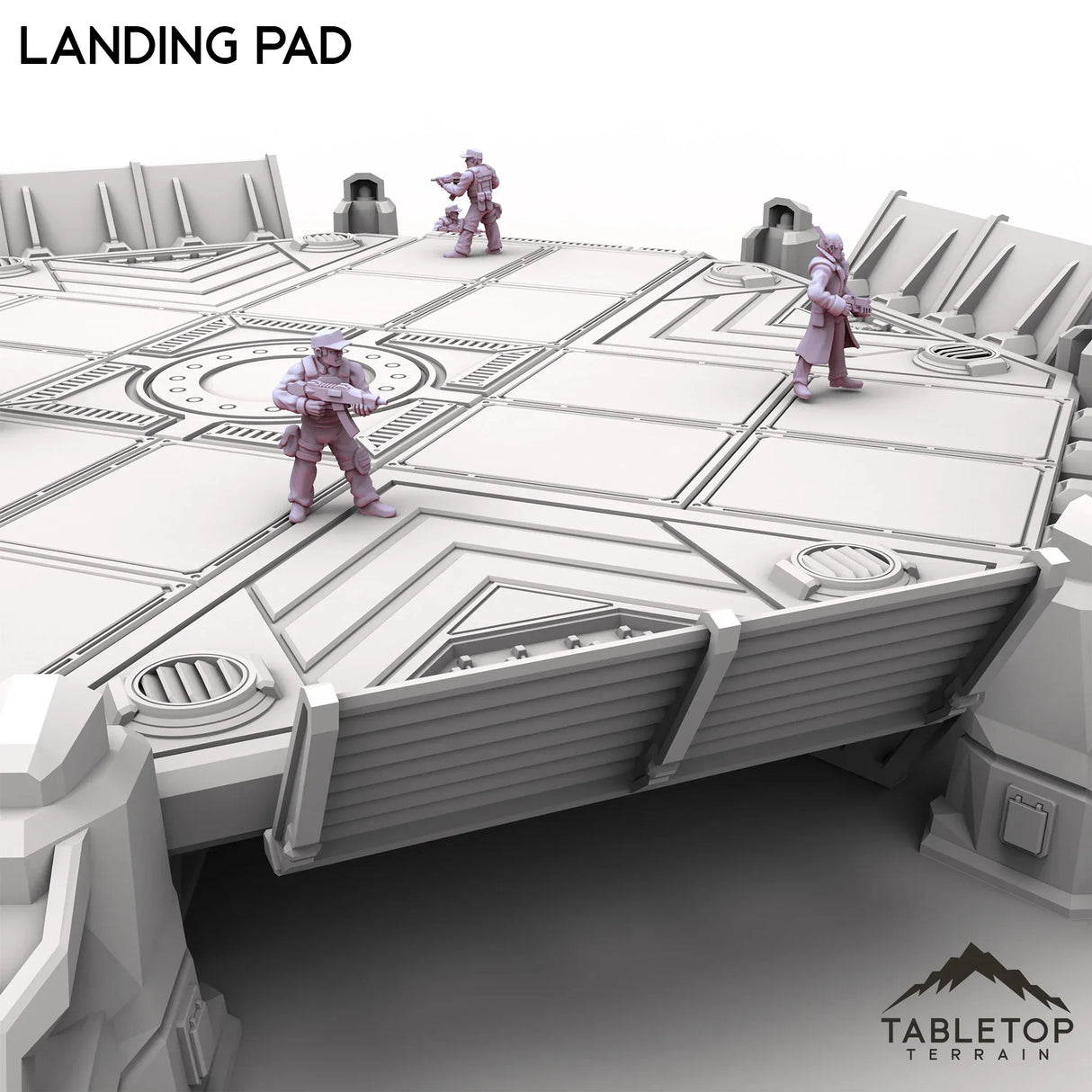 Tabletop Terrain Terrain Landing Pad