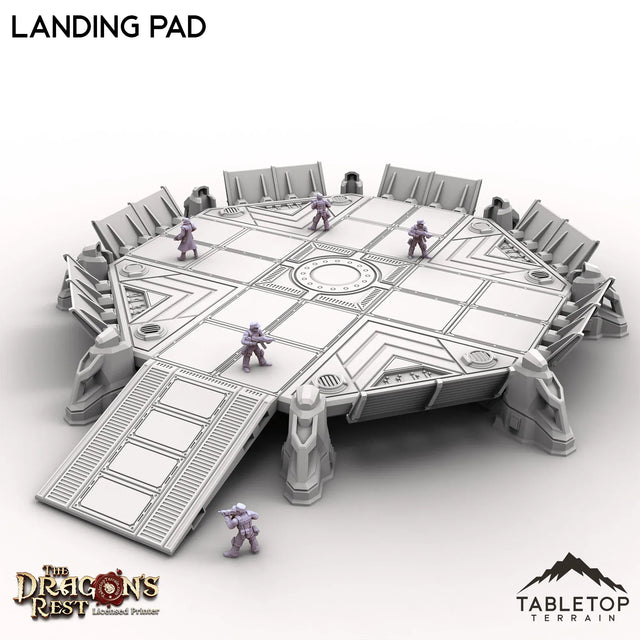 Tabletop Terrain Terrain Landing Pad