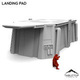 Tabletop Terrain Terrain Landing Pad - Imperial Base Builder