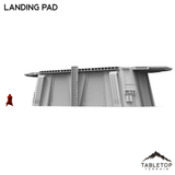 Tabletop Terrain Terrain Landing Pad - Imperial Base Builder