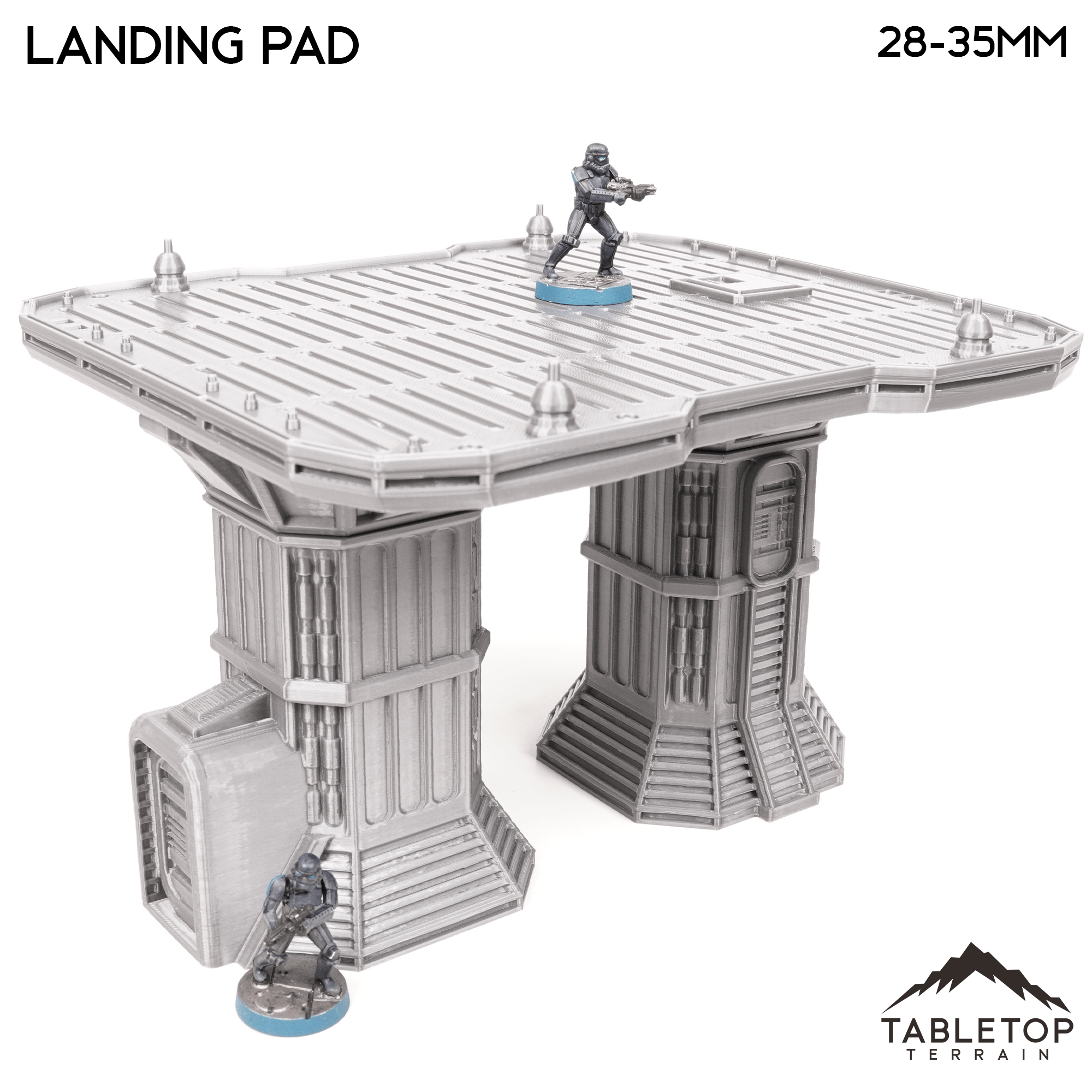 Landing shops Pad Spaceship Sci Fi Outpost 28mm (DnD, Starfinder, Star Wars Legion, Infinity, WH40k, Cyberpunk, Stargate, Soulbound, Dragon's Rest