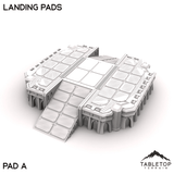 Tabletop Terrain Terrain Landing Pads - Phoebian V Airfield