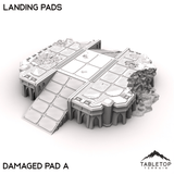 Tabletop Terrain Terrain Landing Pads - Phoebian V Airfield