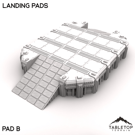 Tabletop Terrain Terrain Landing Pads - Phoebian V Airfield