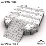 Tabletop Terrain Terrain Landing Pads - Phoebian V Airfield