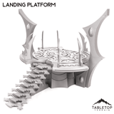 Tabletop Terrain Terrain Landing Platform - Arlengrad, Misty Star City