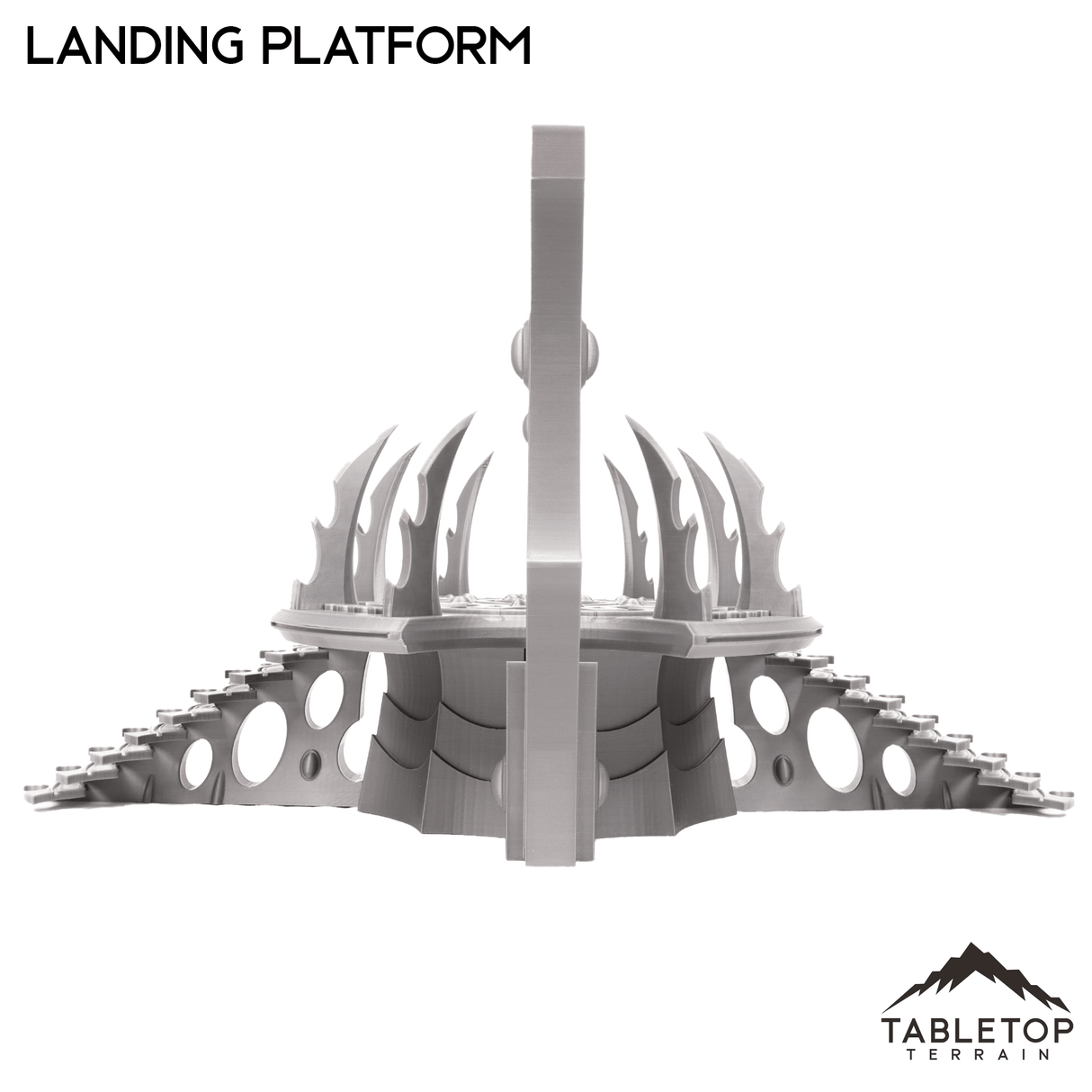 Tabletop Terrain Terrain Landing Platform - Arlengrad, Misty Star City