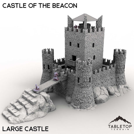 Tabletop Terrain Terrain Large Castle / 32mm Castle of the Beacon