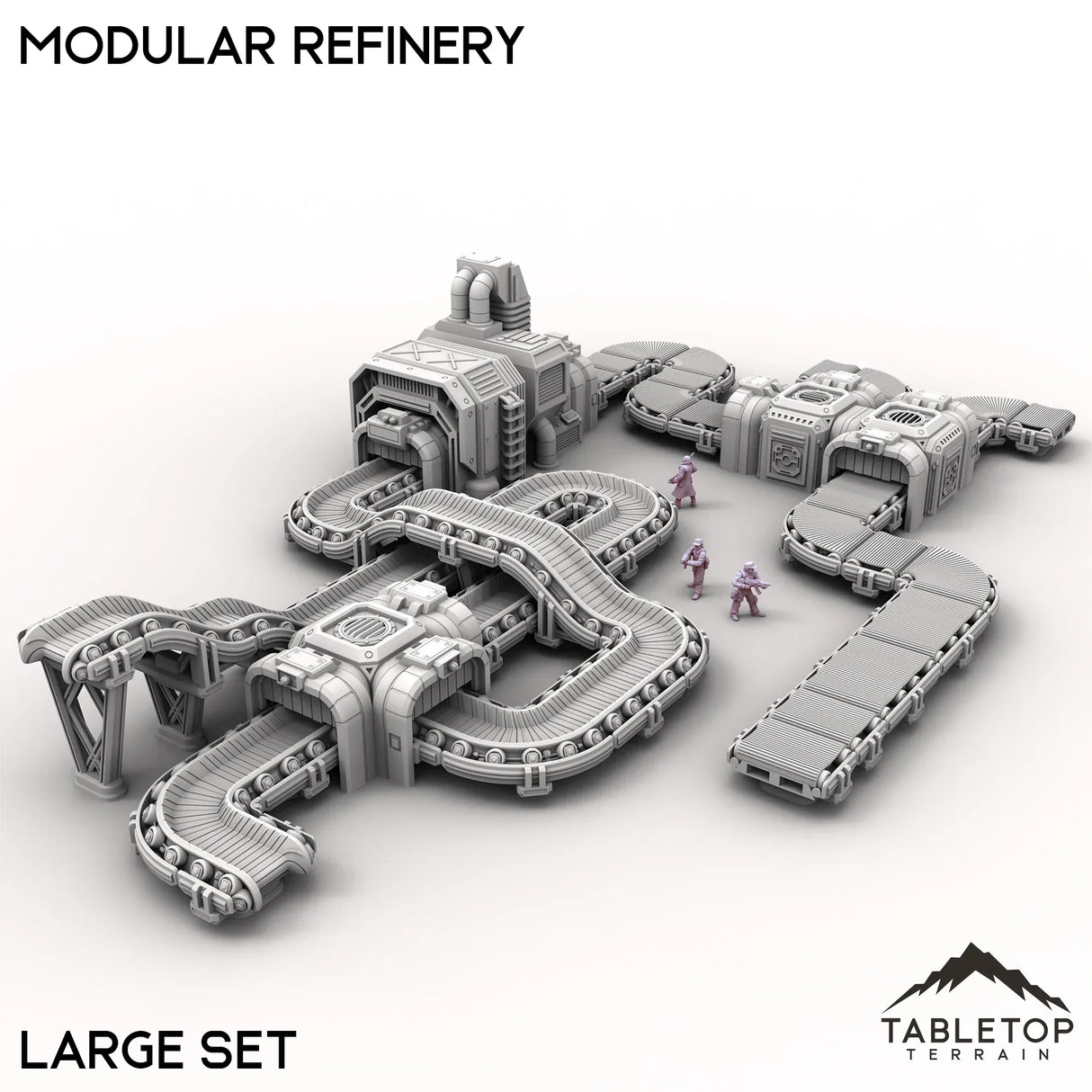 Tabletop Terrain Terrain Large Modular Refinery