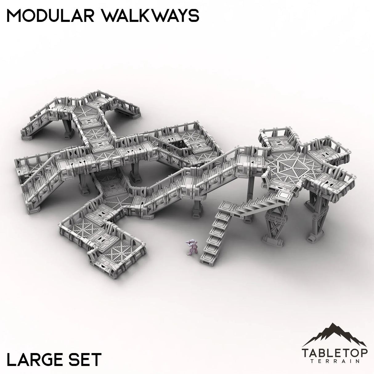 Tabletop Terrain Terrain Large Modular Walkways