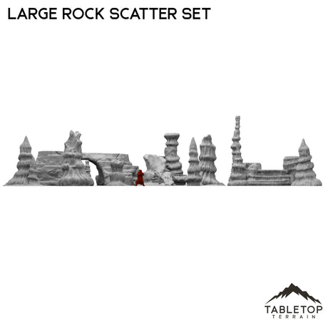 Tabletop Terrain Terrain Large Rock Scatter Set