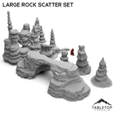 Tabletop Terrain Terrain Large Rock Scatter Set