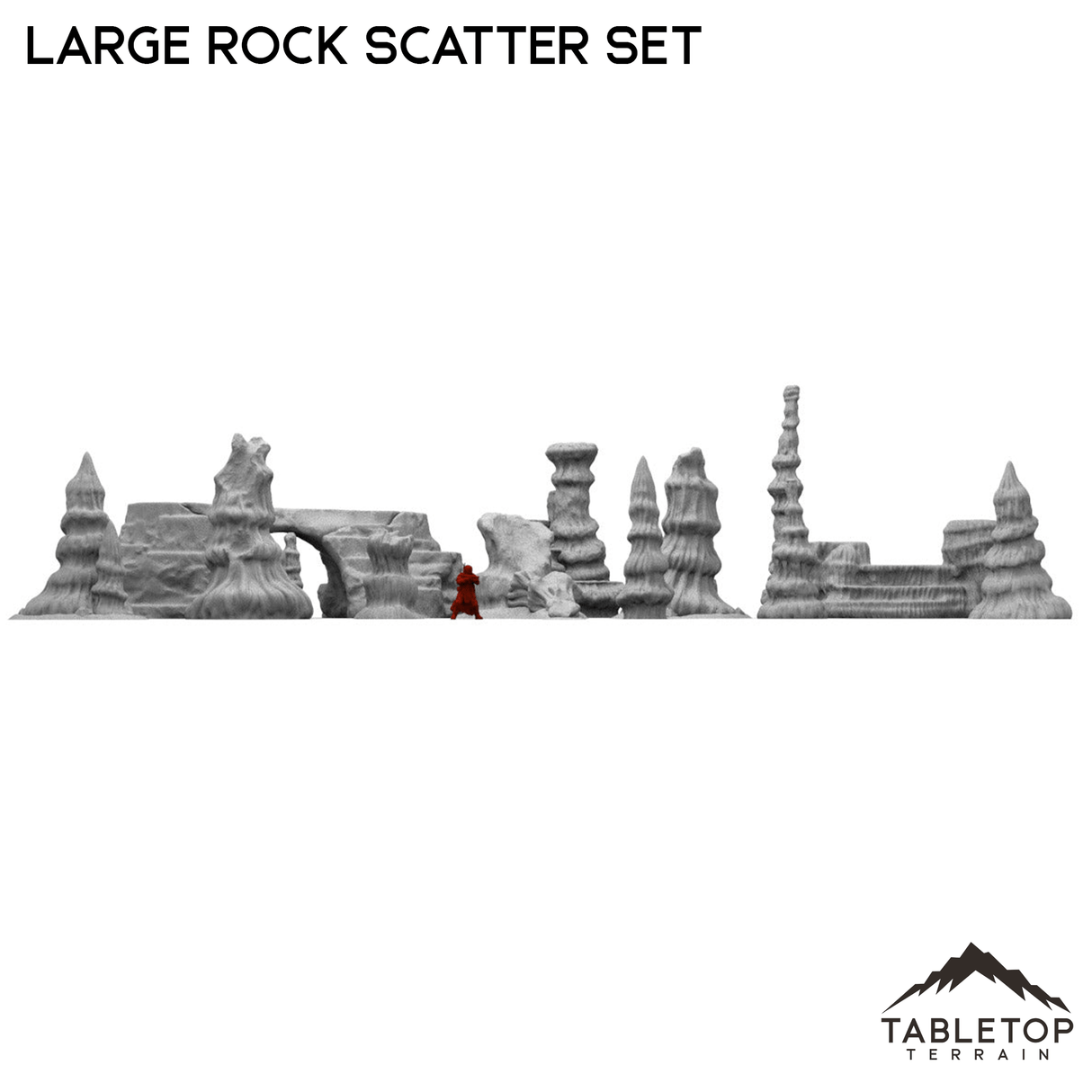 Tabletop Terrain Terrain Large Rock Scatter Set