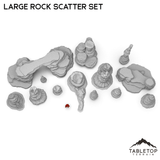 Tabletop Terrain Terrain Large Rock Scatter Set