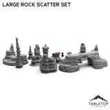 Tabletop Terrain Terrain Large Rock Scatter Set