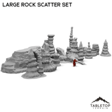 Tabletop Terrain Terrain Large Rock Scatter Set