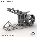 Tabletop Terrain Terrain Large Rotating / 32mm Port Cranes