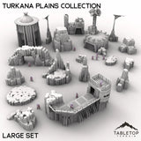 Tabletop Terrain Terrain Large Set Turkana Plains Collection