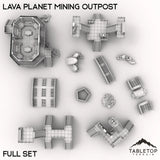 Tabletop Terrain Terrain Lava Planet Mining Outpost