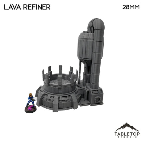 Tabletop Terrain Terrain Lava Refiner - Star Wars Legion Terrain