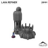 Tabletop Terrain Terrain Lava Refiner - Star Wars Legion Terrain