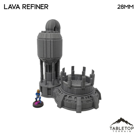Tabletop Terrain Terrain Lava Refiner - Star Wars Legion Terrain
