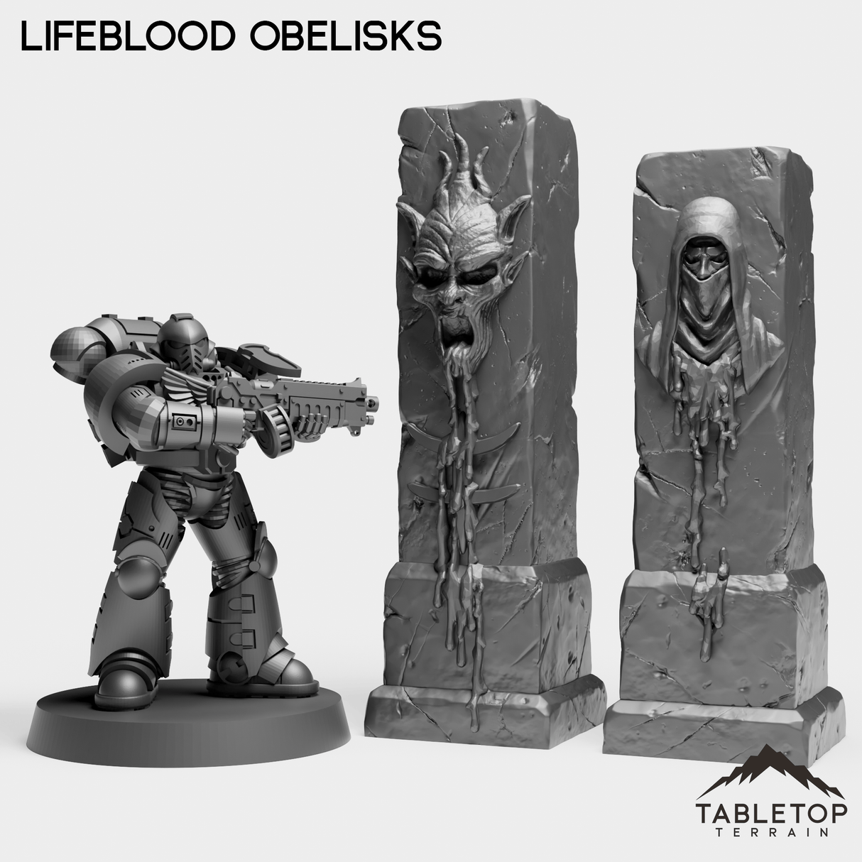 Tabletop Terrain Terrain Lifeblood Obelisks