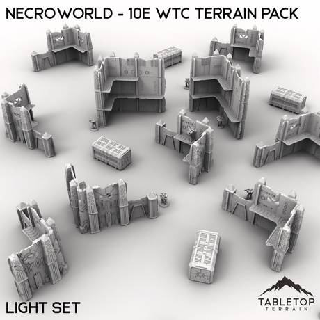 Tabletop Terrain Terrain Light NecroWorld - 10e WTC Terrain Pack