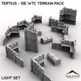 Tabletop Terrain Terrain Light Tertius - WTC compatible Terrain Pack