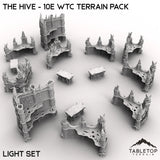 Tabletop Terrain Terrain Light The Hive - WTC compatible Terrain Pack