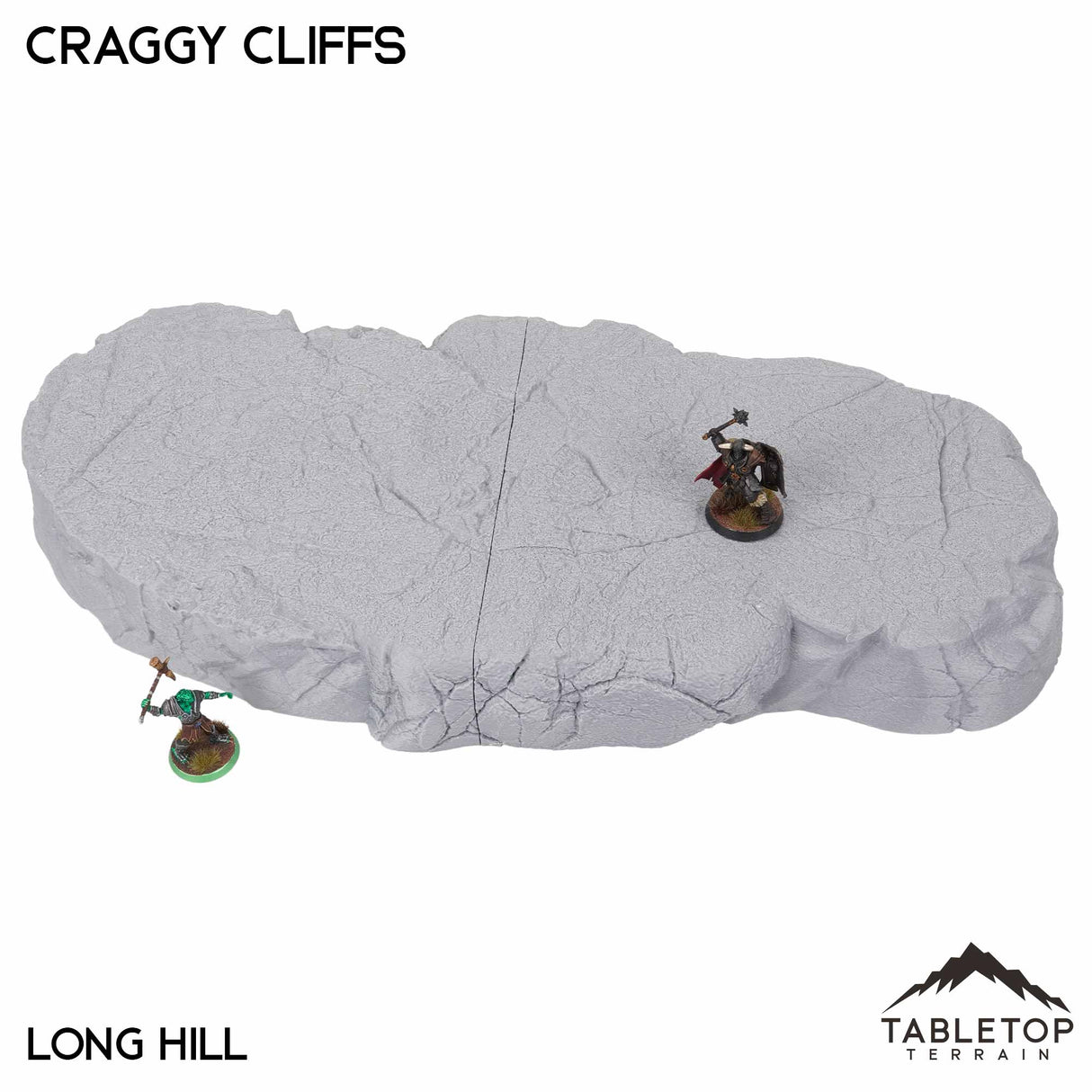 Tabletop Terrain Terrain Long Hill Craggy Cliffs Wargaming Hills