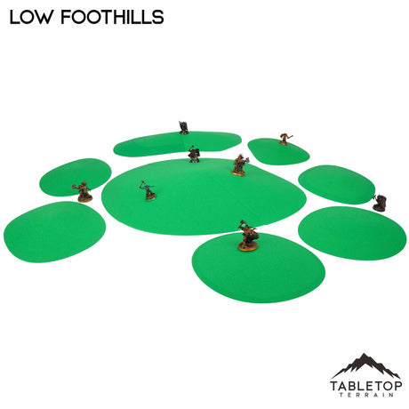 Tabletop Terrain Terrain Low Foothills Wargaming Hills