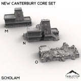 Tabletop Terrain Terrain M: Scholam - Intact New Canterbury Core Set - 6mm