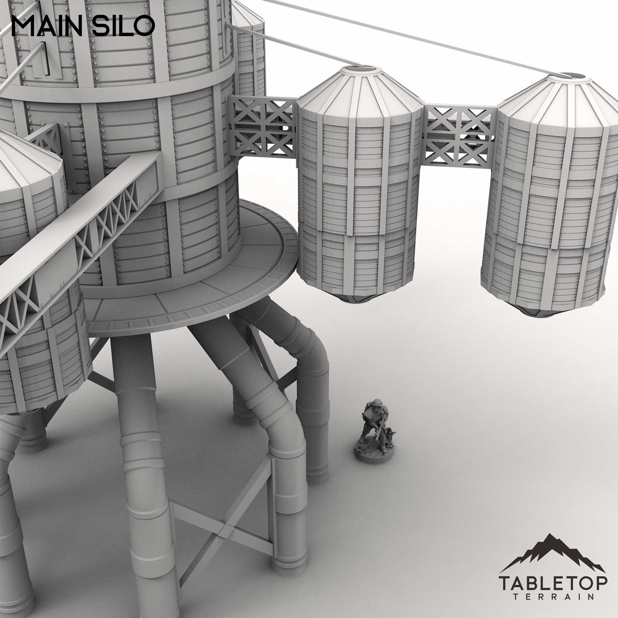 Tabletop Terrain Terrain Main Silo