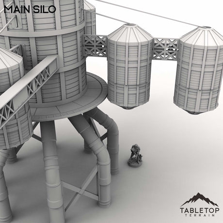 Tabletop Terrain Terrain Main Silo