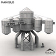 Tabletop Terrain Terrain Main Silo