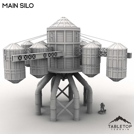 Tabletop Terrain Terrain Main Silo