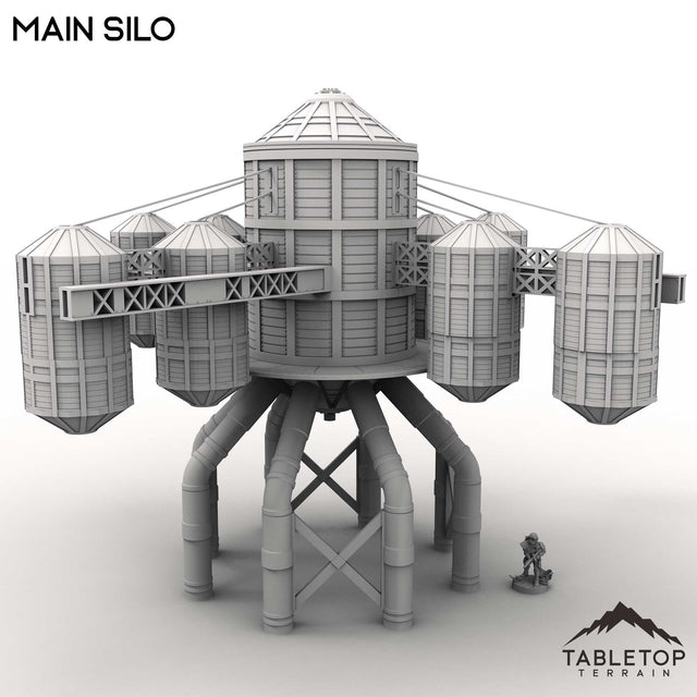 Tabletop Terrain Terrain Main Silo