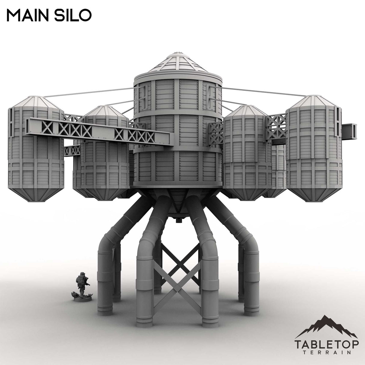 Tabletop Terrain Terrain Main Silo