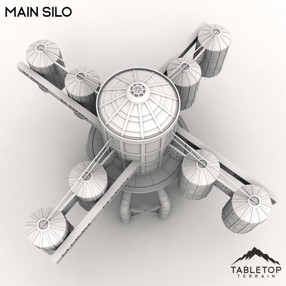 Tabletop Terrain Terrain Main Silo