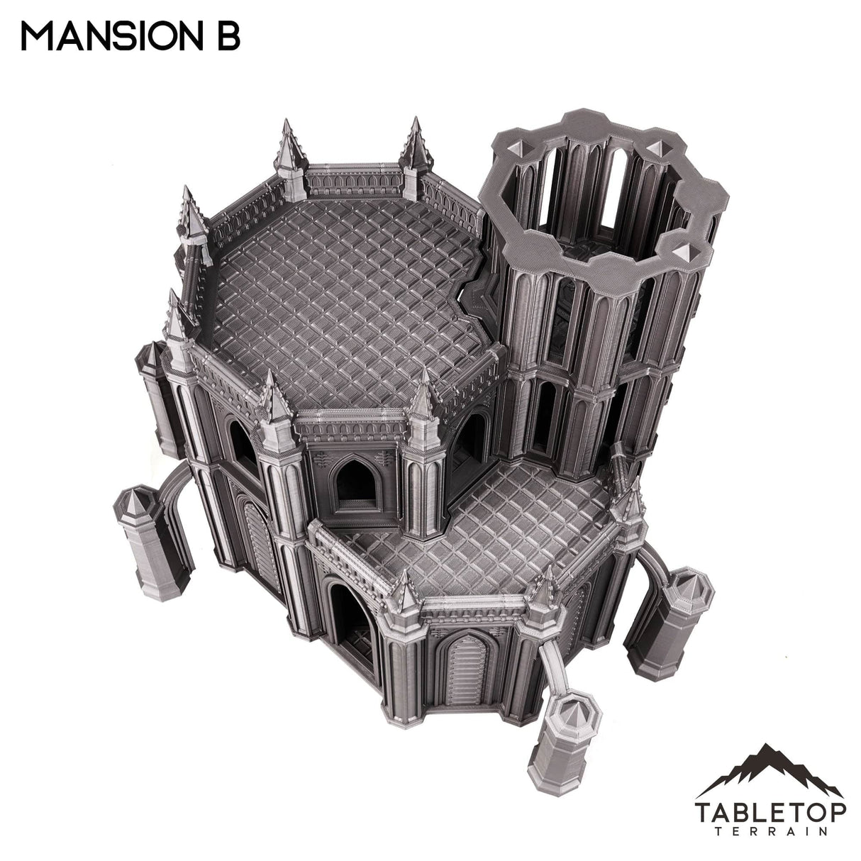 Tabletop Terrain Terrain Mansion B - Emerita, Imperial Suburbs