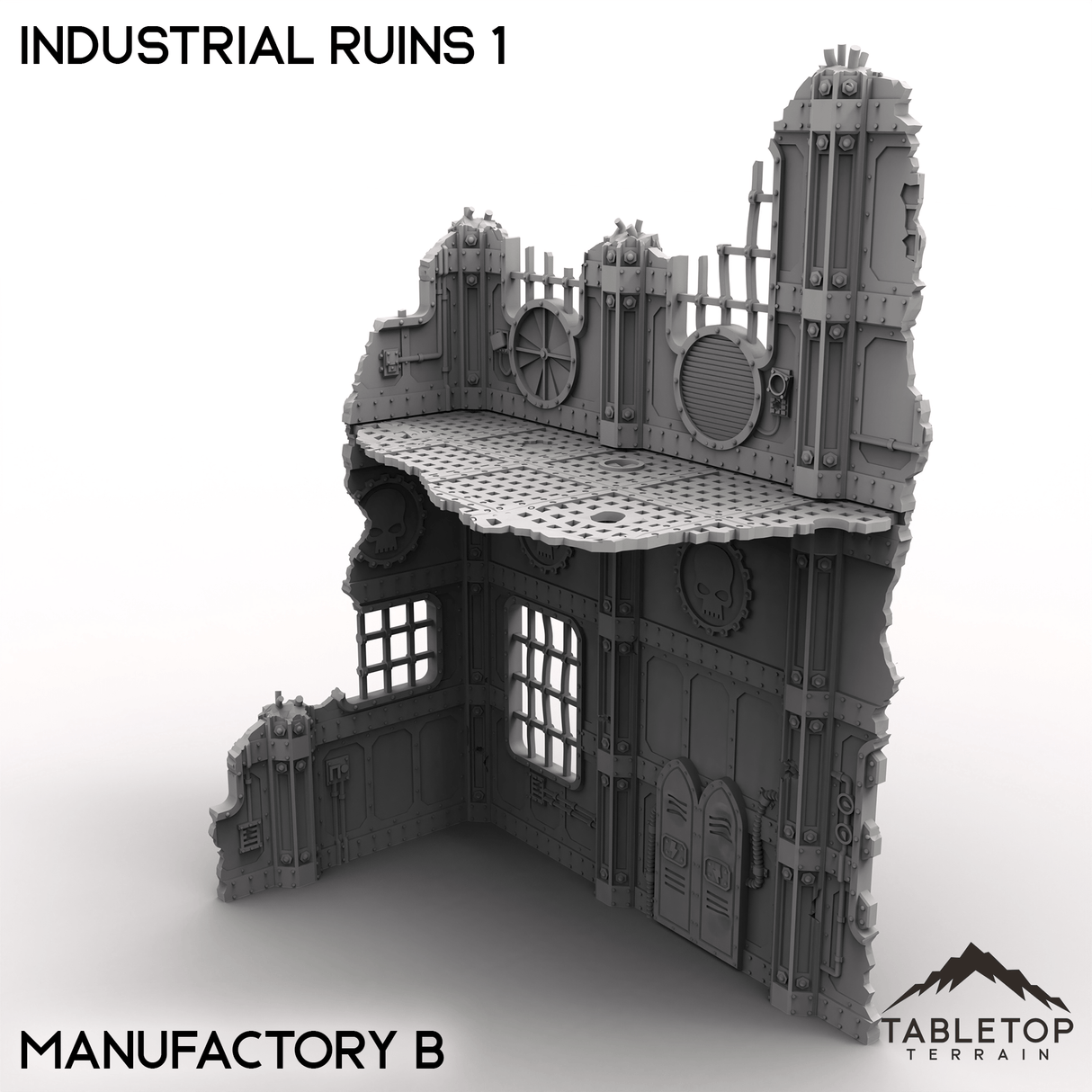 Tabletop Terrain Terrain Manufactory B Industrial Ruins 1