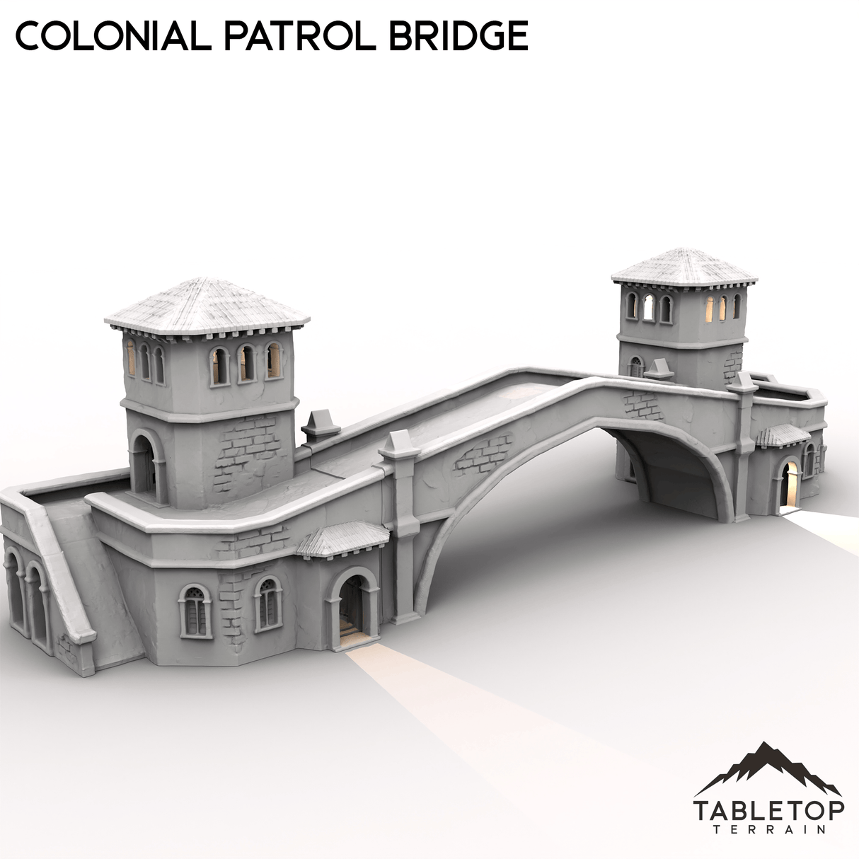 Tabletop Terrain Terrain Markers Colonial Patrol Bridge