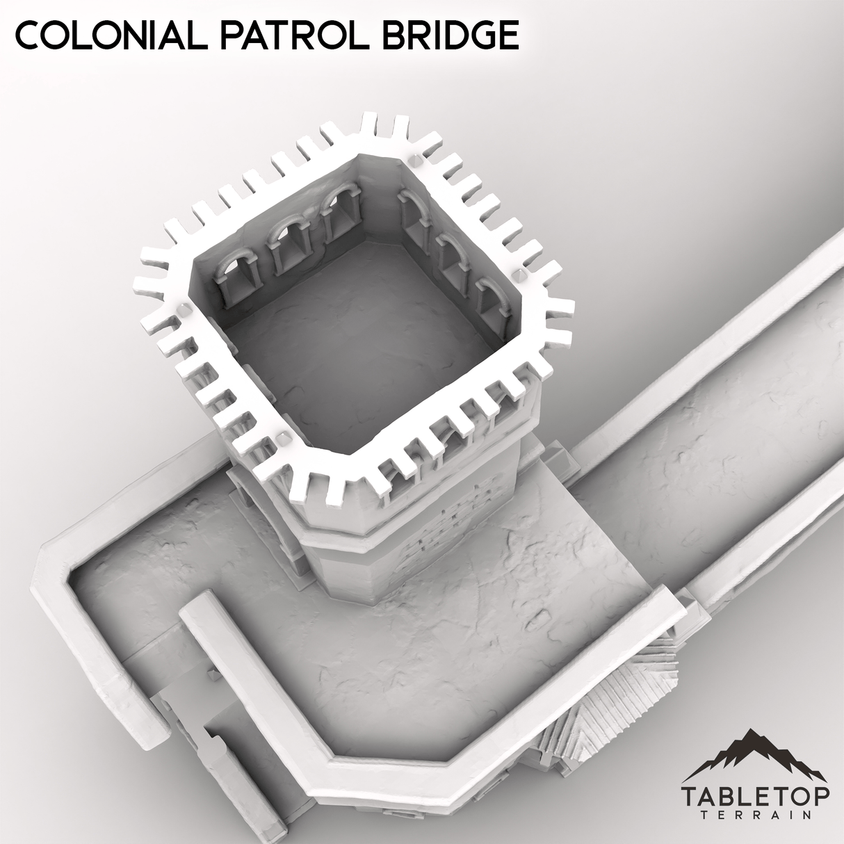 Tabletop Terrain Terrain Markers Colonial Patrol Bridge