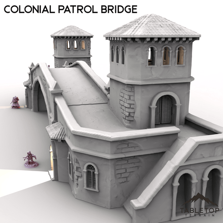 Tabletop Terrain Terrain Markers Colonial Patrol Bridge