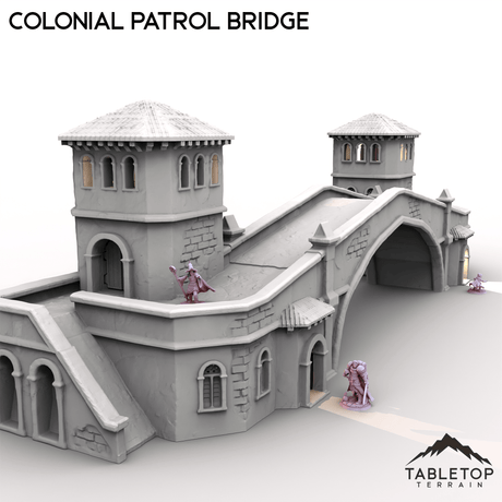 Tabletop Terrain Terrain Markers Colonial Patrol Bridge