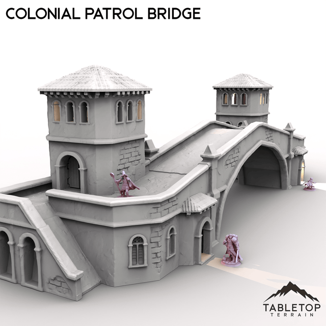 Tabletop Terrain Terrain Markers Colonial Patrol Bridge