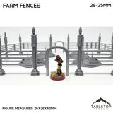 Tabletop Terrain Terrain Massa'Dun Farm Fences + Plantations